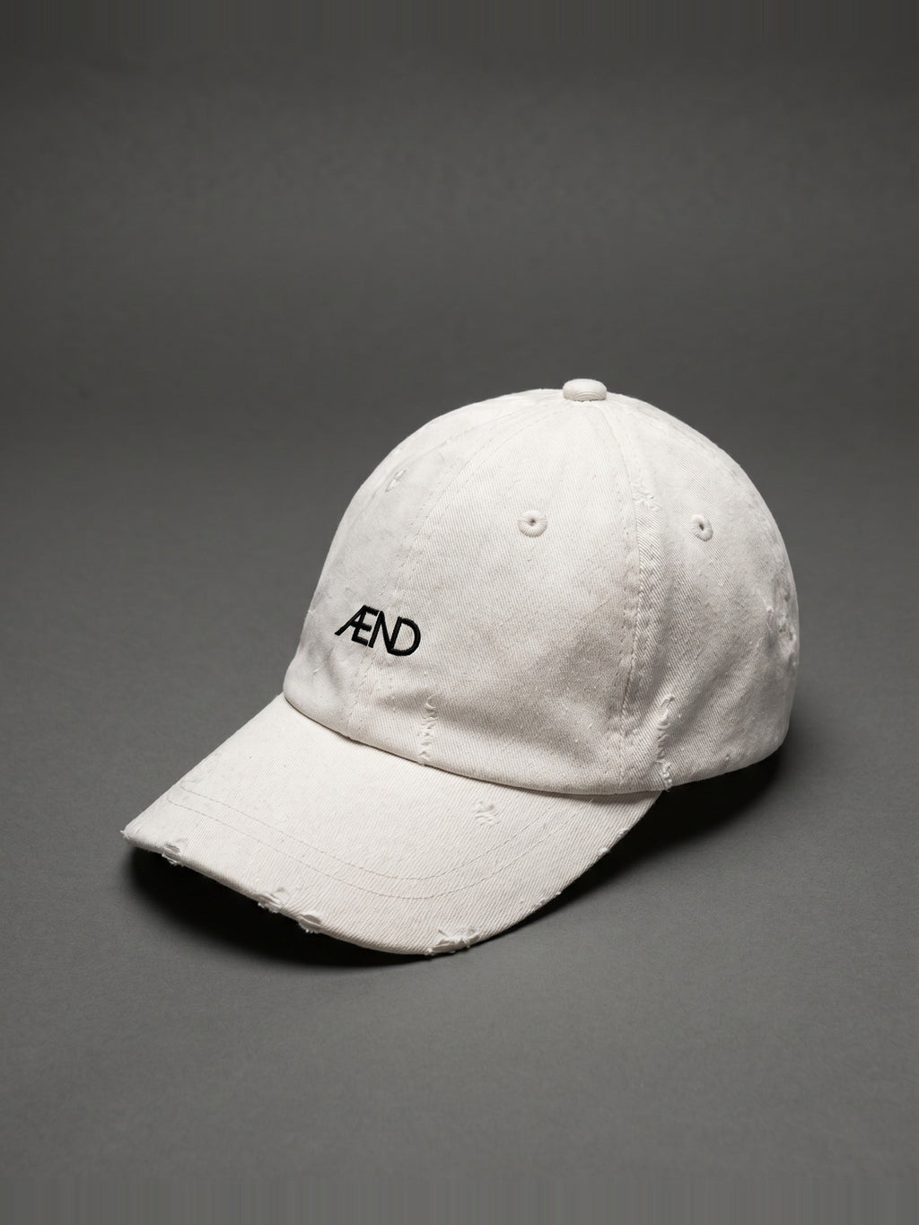 ÆND Base Cap — Vintage White