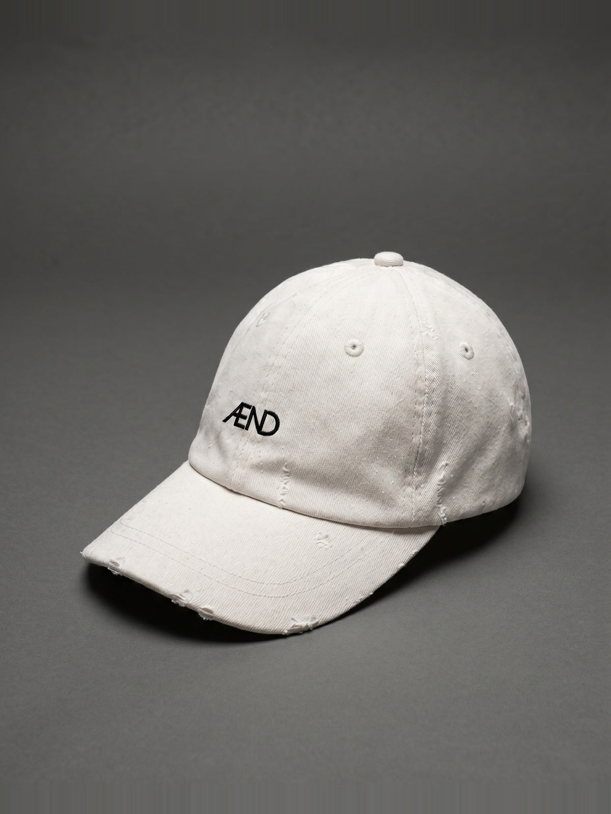 ÆND Base Cap — Vintage White