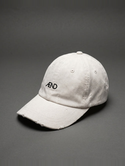 ÆND Base Cap — Vintage White