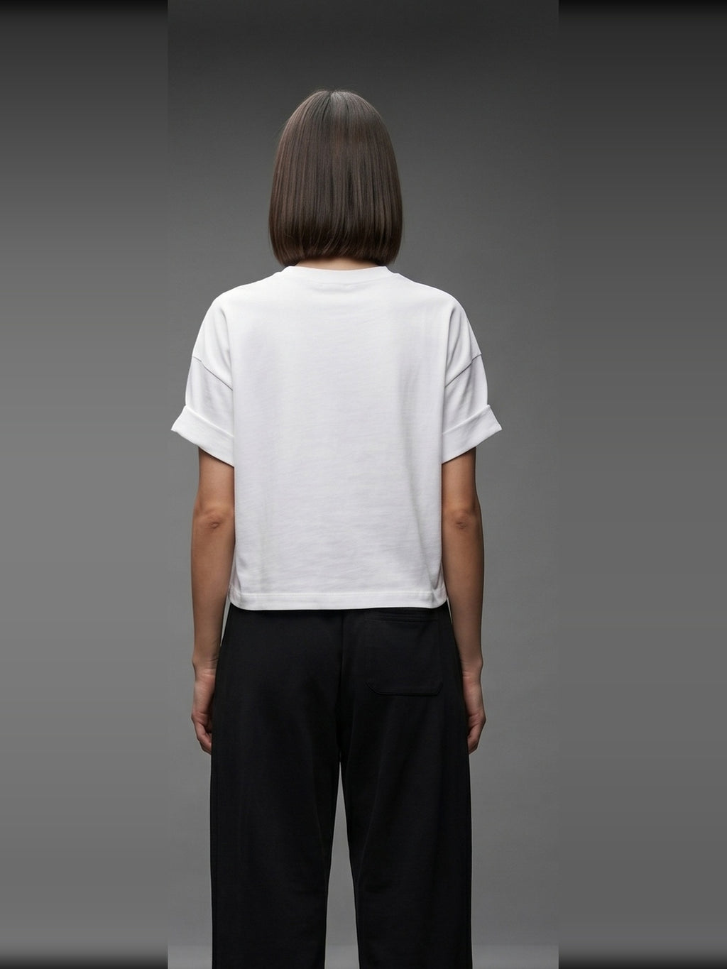 ÆND T-Shirt Cropped — Women — Vintage White