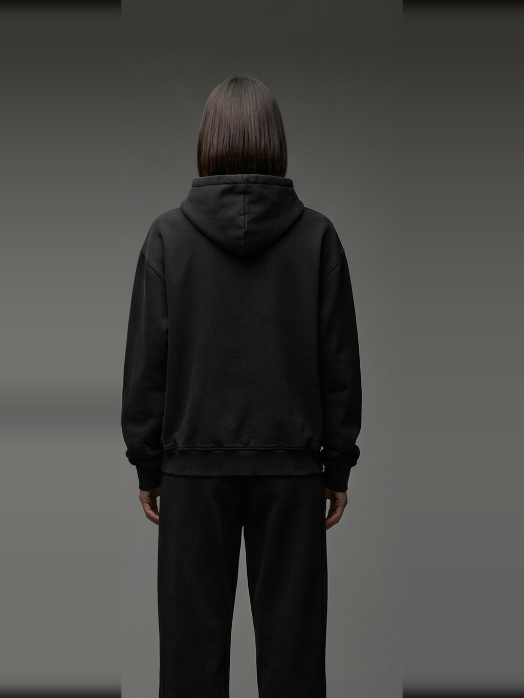 ÆND Zip Hoodie — Women — Vintage Black