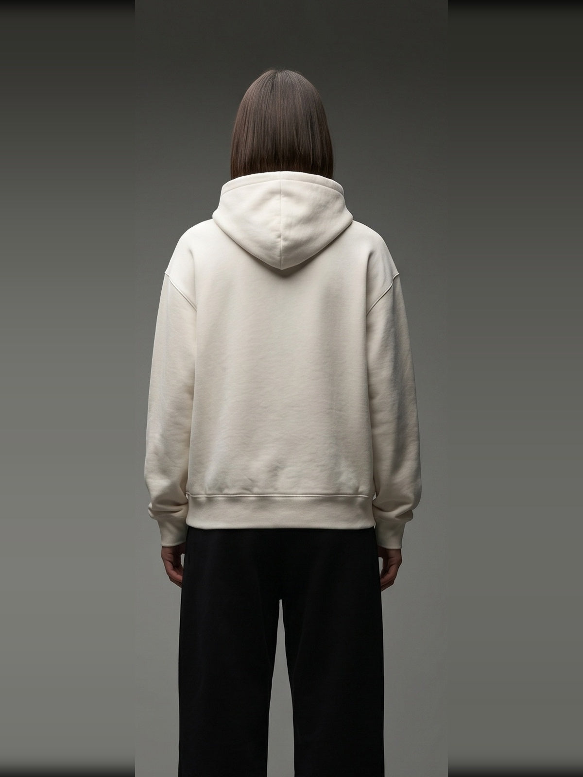 ÆND Zip Hoodie — Women — Vintage White