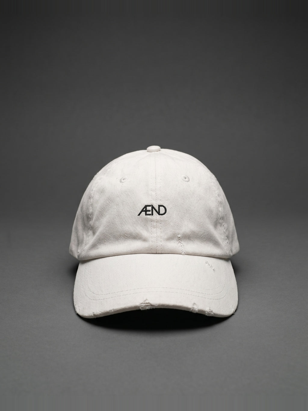 ÆND Base Cap — Vintage White