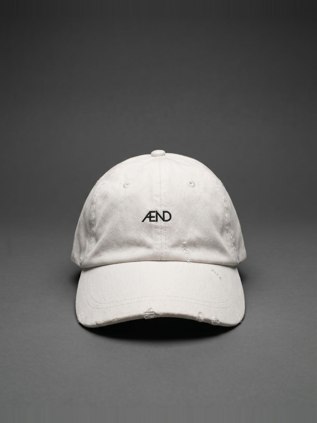 ÆND Base Cap — Vintage White