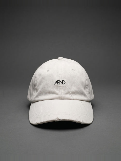 ÆND Base Cap — Vintage White