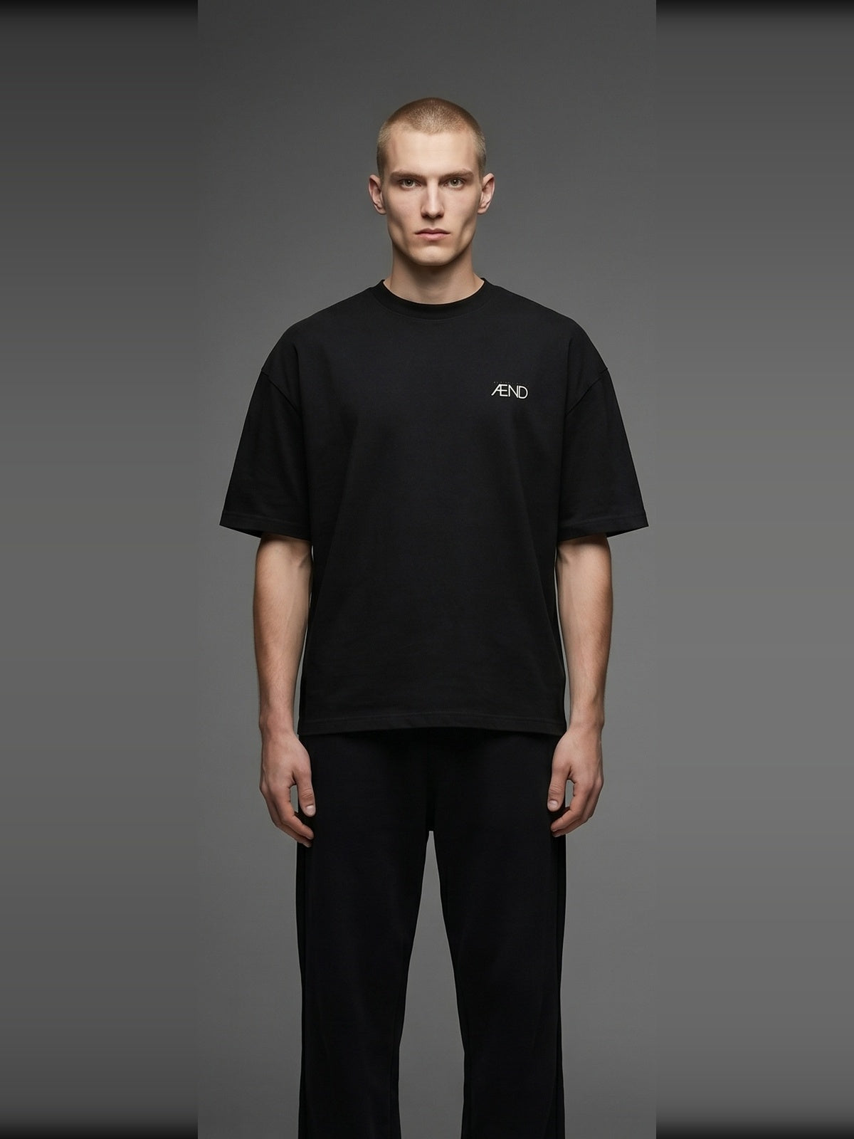 ÆND T-Shirt — Men — Vintage Black