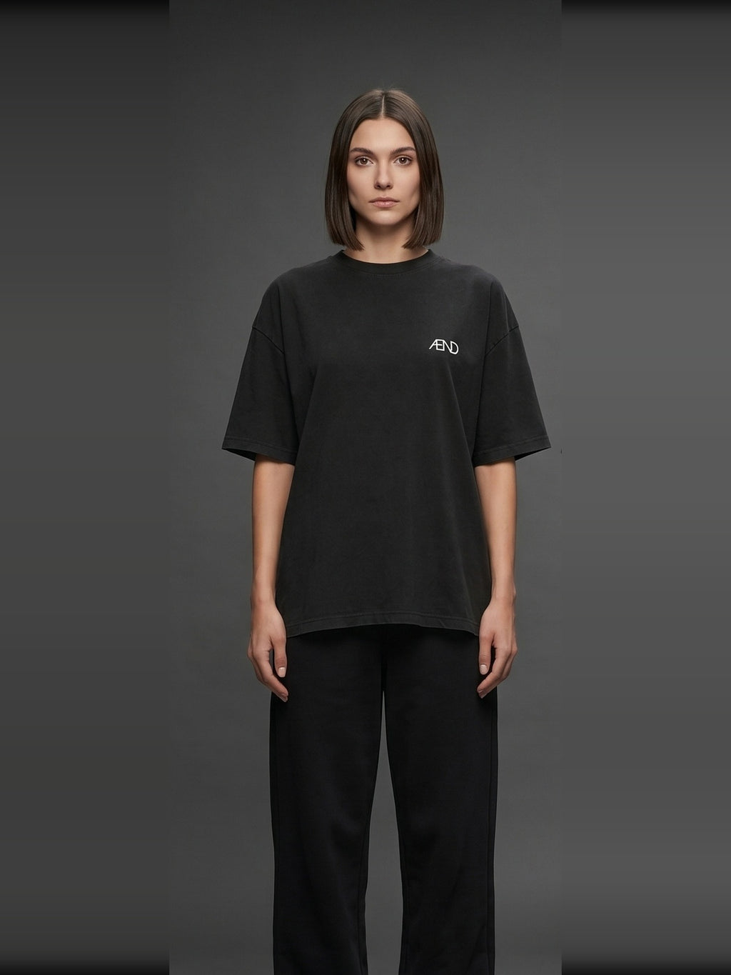 ÆND T-Shirt — Women — Vintage Black