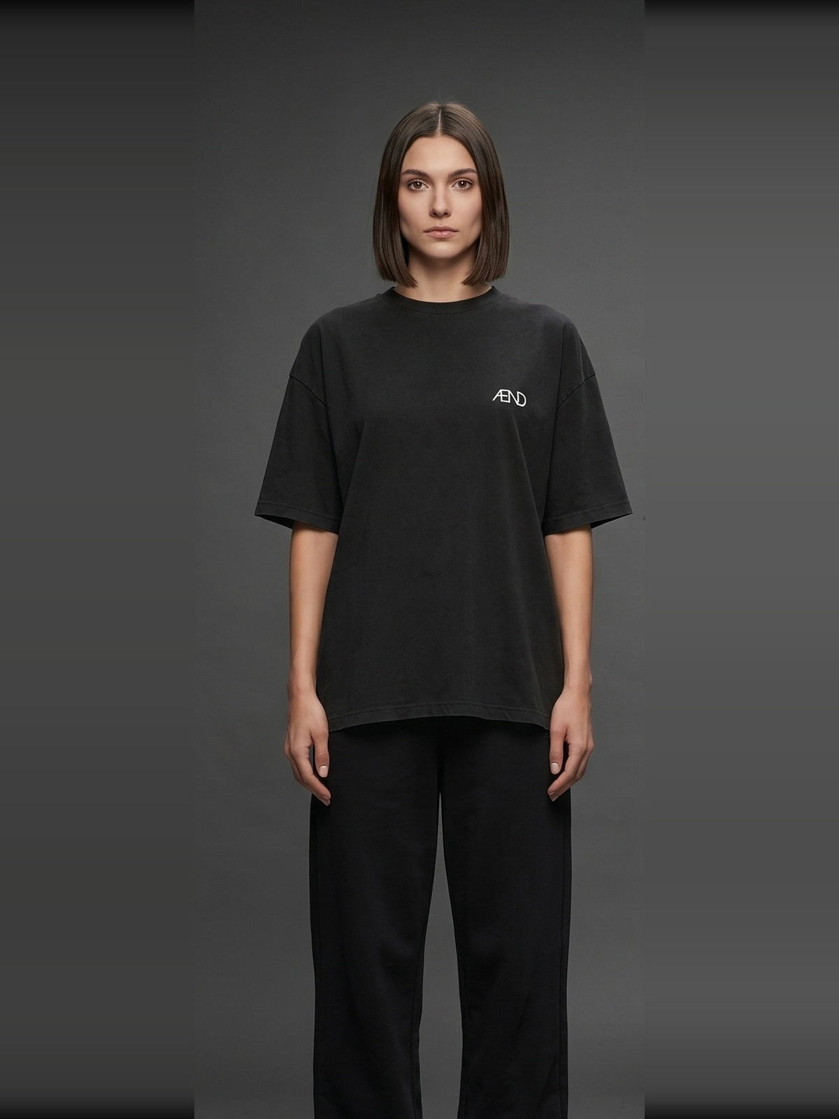ÆND T-Shirt — Women — Vintage Black