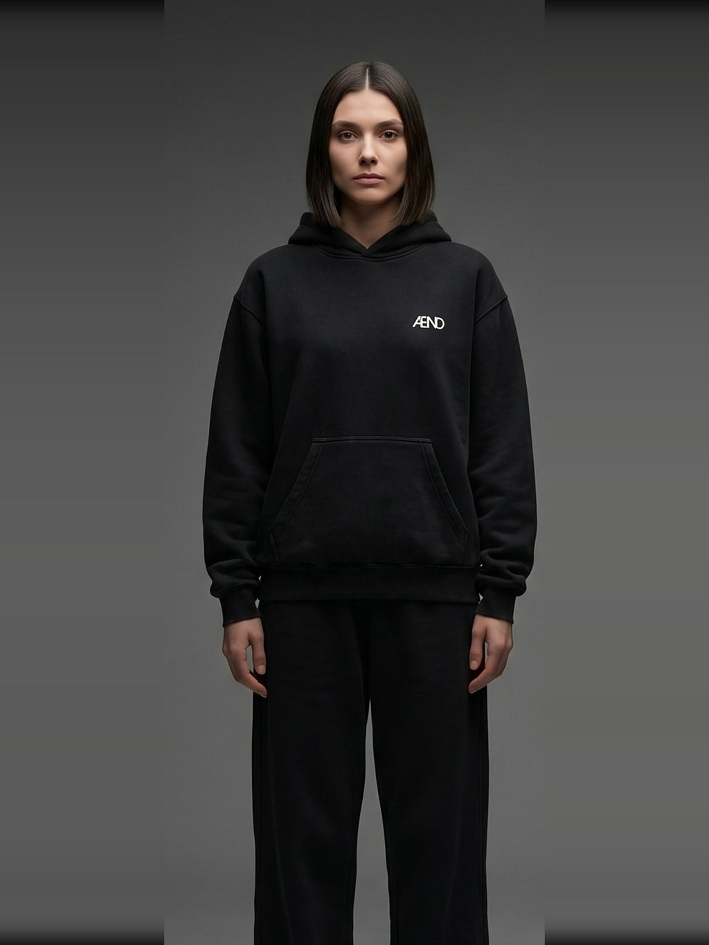 ÆND Hoodie — Women — Vintage Black