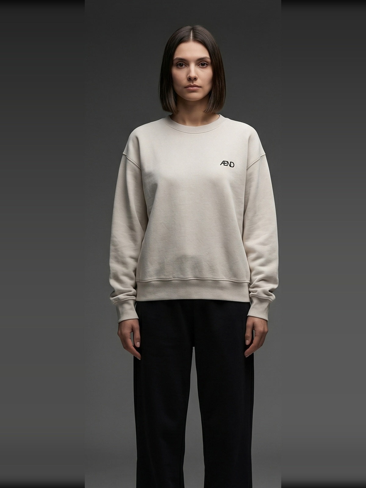 ÆND Sweatshirt — Women — Vintage White