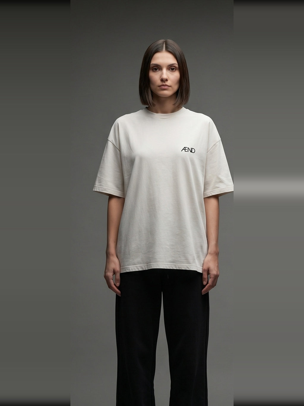 ÆND T-Shirt — Women — Vintage White