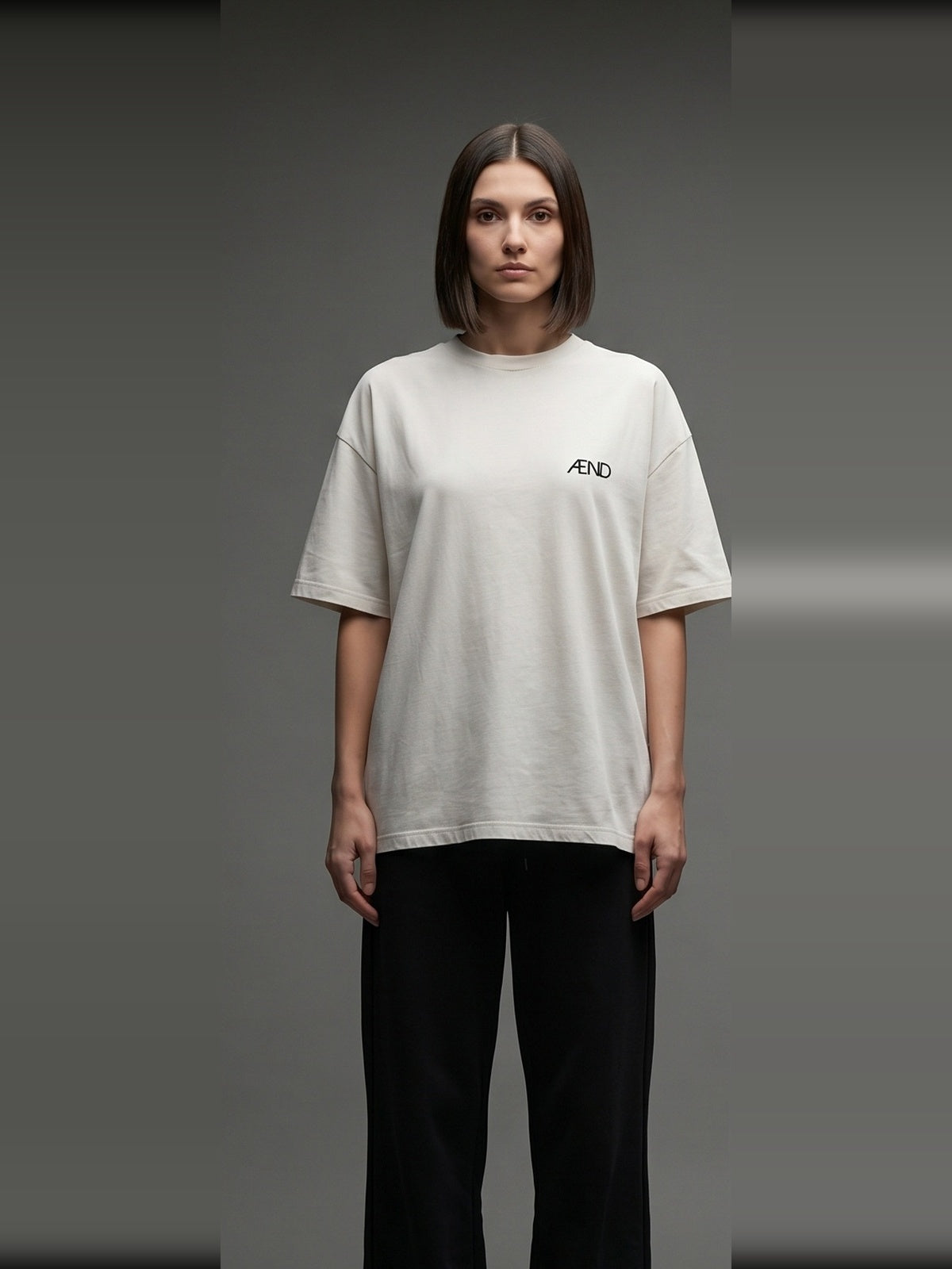 ÆND T-Shirt — Women — Vintage White