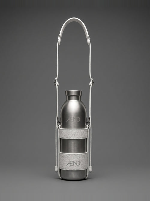 ÆND Bottle — Silver / White