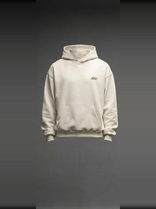 ÆND Hoodie — Men — Vintage White