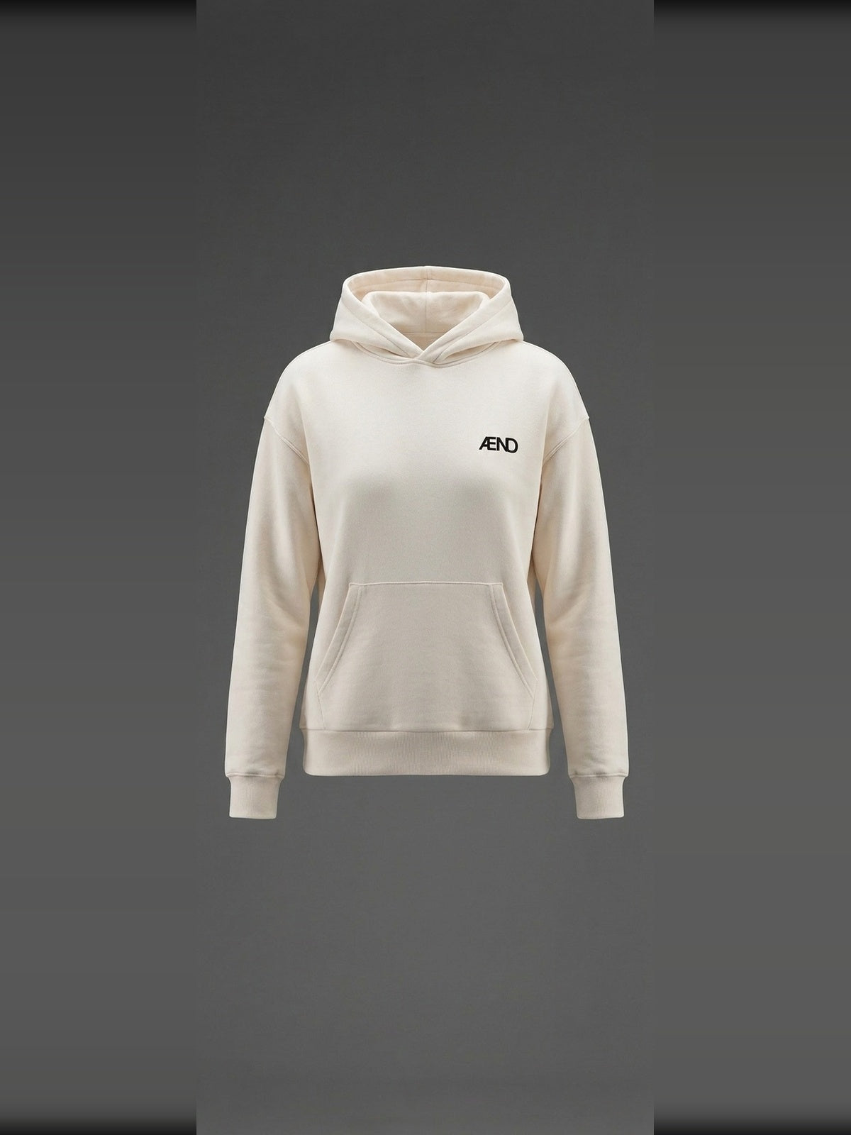 ÆND Hoodie — Women — Vintage White