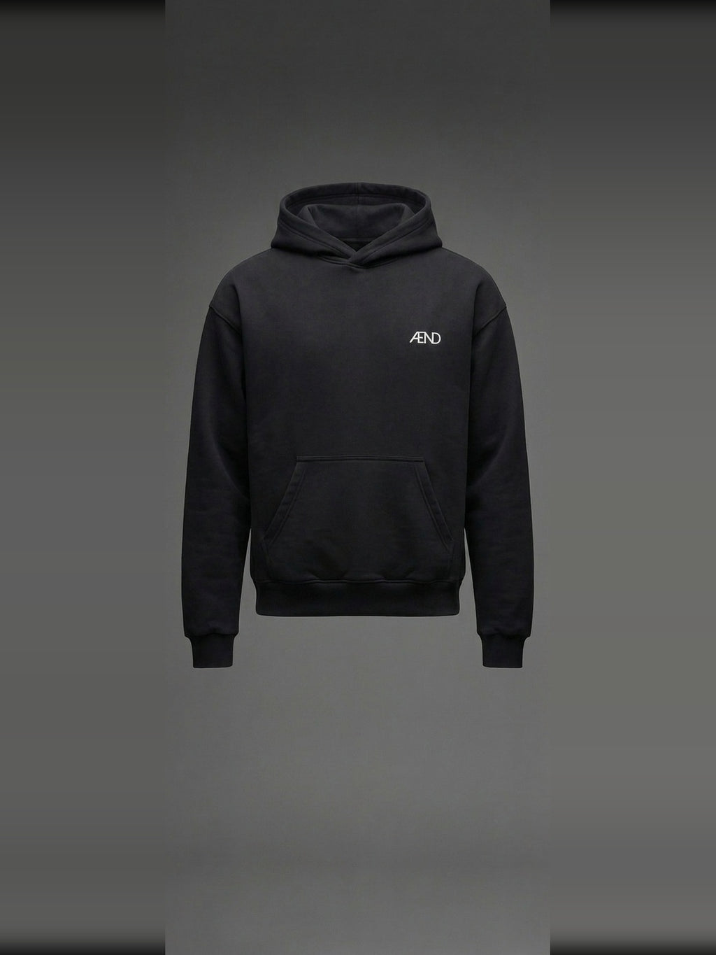 ÆND Hoodie — Men — Vintage Black
