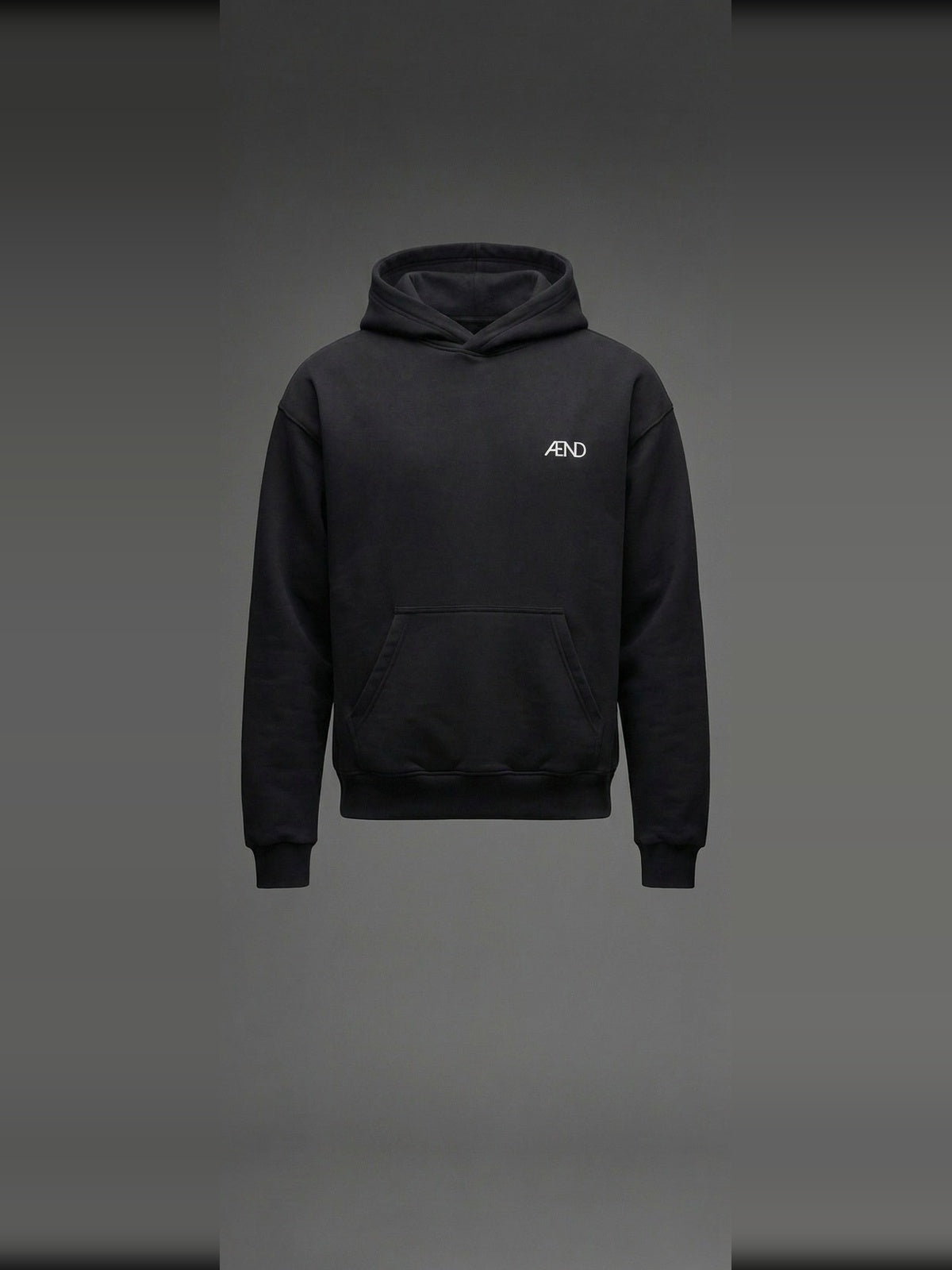 ÆND Hoodie — Men — Vintage Black