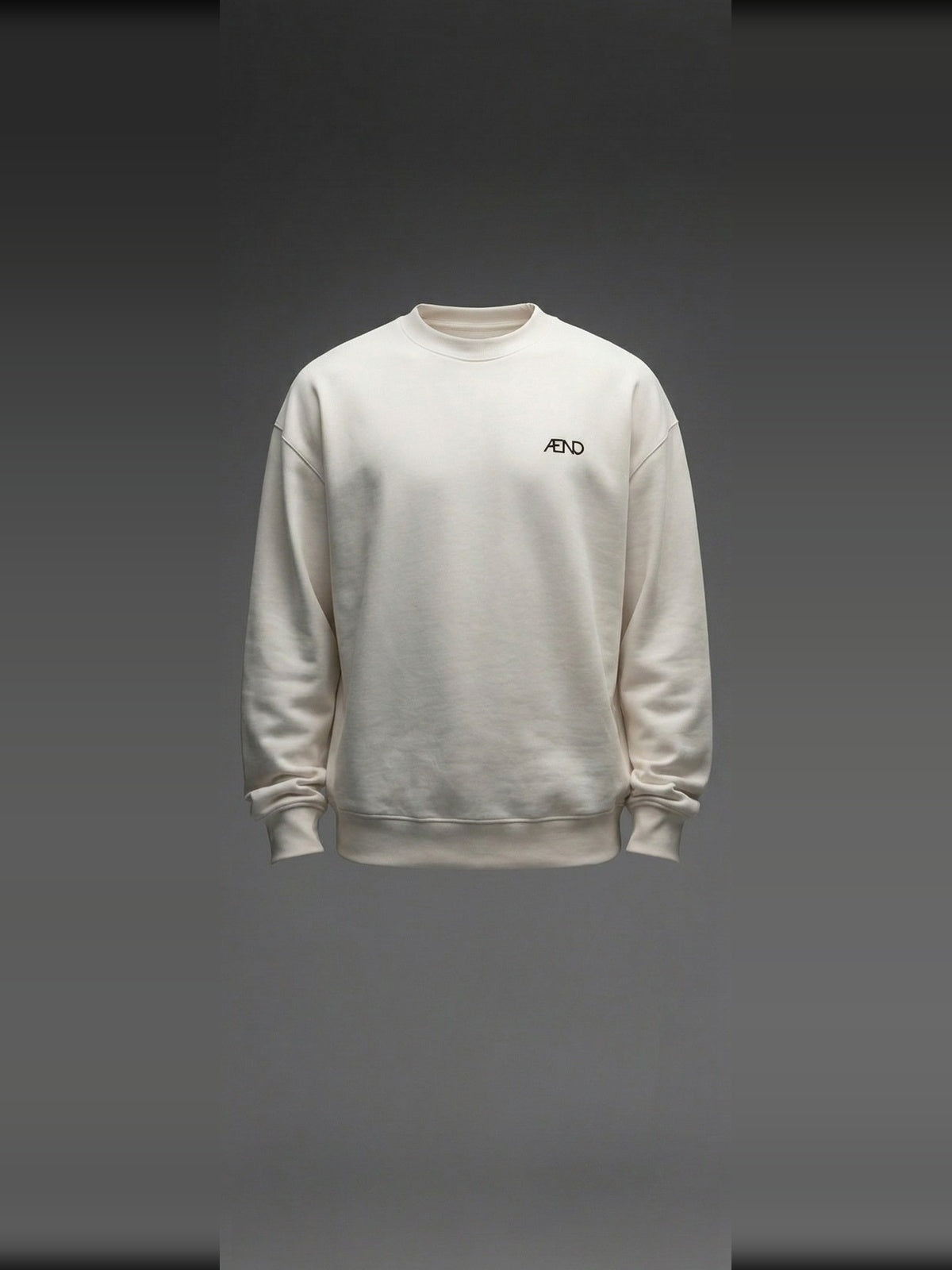 ÆND Sweatshirt — Men — Vintage White