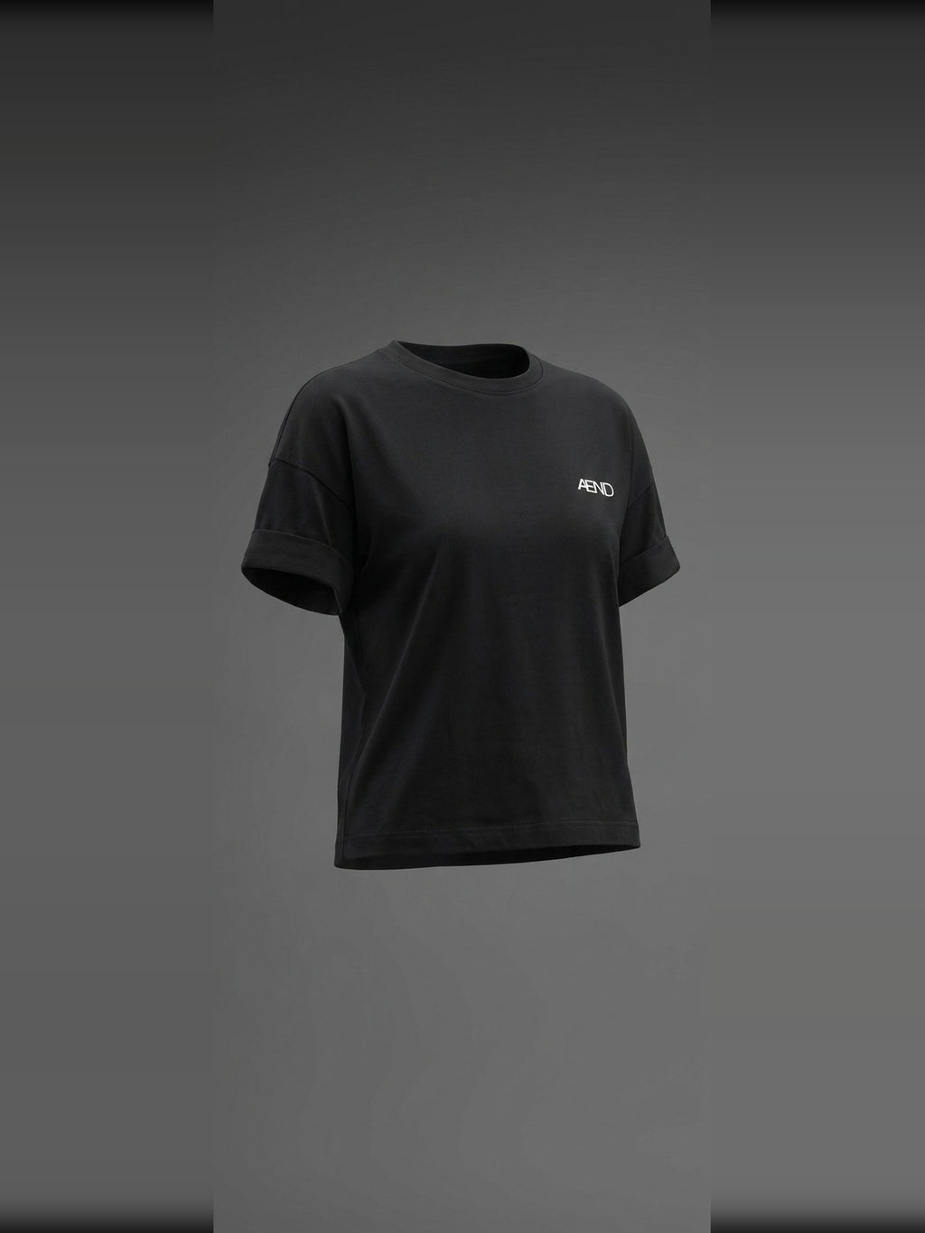 ÆND T-Shirt Cropped — Women — Vintage Black